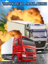 Truck Real Simulation 2016 Screen Shot 0