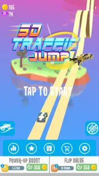 Traffic Jump 3D Screen Shot 0