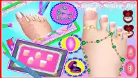 Snow Princess Nail Art Salon Screen Shot 2