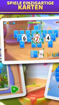 Puzzle Solitaire - Tripeaks Escape with Friends Screen Shot 2