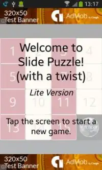 Slide Puzzle Lite (with twist) Screen Shot 0