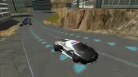 Flying Police Car Simulator 3D Screen Shot 4