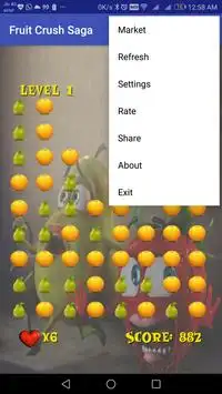 Fruit Crush Saga Screen Shot 0