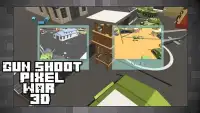 Gun Shoot - Pixel War 3D Screen Shot 2