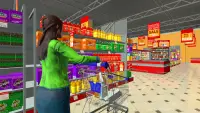 Shopping Mom-Supermarket Sim Screen Shot 0
