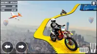 jeux de cascadeurs à vélo: jeux de course de moto Screen Shot 3