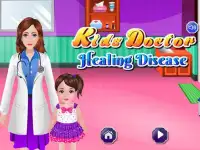 Kinder Krankheit Doktor-Spiele Screen Shot 0