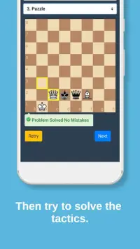 Mate in 1 Chess Tactics Screen Shot 2