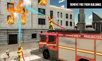 911 Rescue team Fire Truck Driver 2020 Screen Shot 0