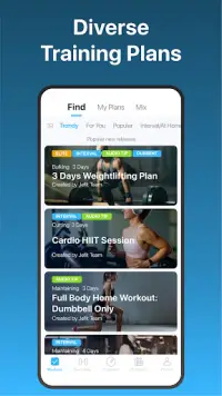JEFIT Gym Workout Plan Tracker Screen Shot 3