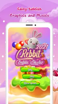 Rabbit Bubble Shooter Screen Shot 1