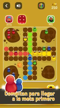 Juegos de mesa Ludo Parchis Screen Shot 7