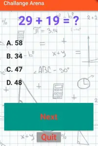 Simple Math Screen Shot 1