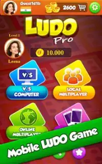 Ludo Game Online - A Star Dice Game Ludo Play 2018 Screen Shot 8