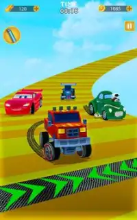 Color Roads: Racing in Car Screen Shot 1