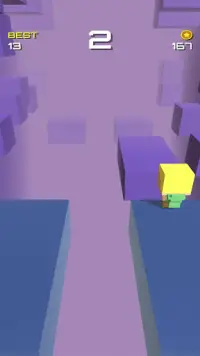 Cube Head Runner Screen Shot 1