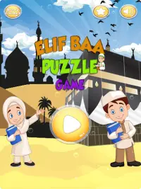 Alif Ba Puzzle Game For Kids Screen Shot 4