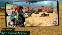 Fire Battleground Survival Shooting Squad Games Screen Shot 1
