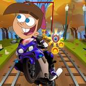 Fairly Timmy and Odd Parent Moto Racing