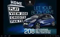 Peugeot208-Let your body drive Screen Shot 0