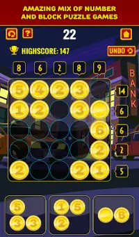 Juego de rompecabezas numérico: dinero: gratis Screen Shot 6