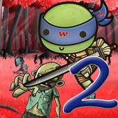 Tartaruga Ninja 2 Ataque zumbi