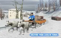 Nieve Perro Trineo Transportar  Invierno Deportes Screen Shot 13