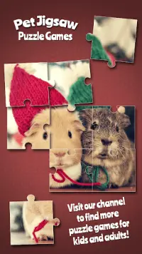 Pets Jigsaw Puzzle Game Screen Shot 4