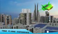 المستقبل الطائر روبوت سيارة تاكسي الكابينة ألعاب ا Screen Shot 15