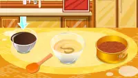 खेल चॉकलेट लड़की खाना पकाने Screen Shot 6