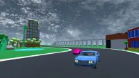 Гонка дрифт Voxel Race Drift Screen Shot 1