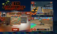 3D Motor Bike Stunt Mania Screen Shot 2