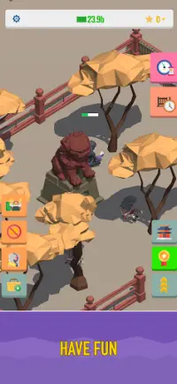 Idle Samurai 3d: gioco ninja Screen Shot 0