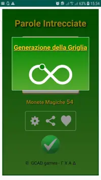 Parole Intrecciate - Italian Word Search Game Screen Shot 2