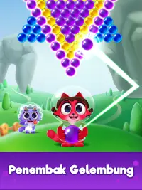 Game Kucing: Bubble Shooter 3D Screen Shot 16