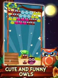 Owl Bubble Shooter Screen Shot 0