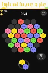 Hexagon Puzzle-消去＆対戦 Screen Shot 1
