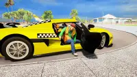 City Taxi Sim 2021: Crazy Cab Driver Game Screen Shot 2