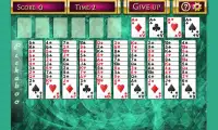 Double Freecell Solitaire Screen Shot 3