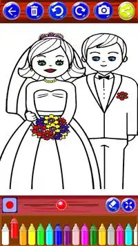 Prince and Princess Coloring Pages Screen Shot 5