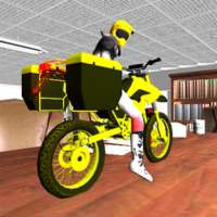 사무실 오토바이 시뮬레이터 3D