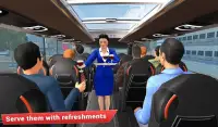 Waitress Coach Bus Simulator Screen Shot 5