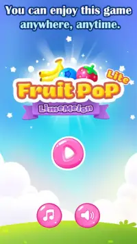 FruitPop Lite - Classical 3-Match Puzzle Game Screen Shot 0