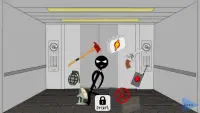 Stickman Escape Lift 2 : Funny Escape Simulation Screen Shot 0