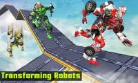 Impossible Car Parking Tracks Transform Robot Game Screen Shot 1