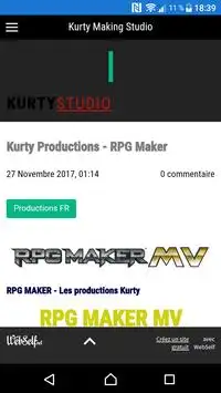 Kurty Making Productions RPG Maker Screen Shot 0