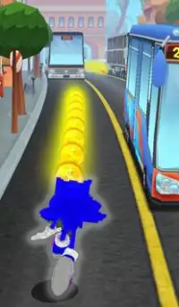Subway blue hero Run 2020: Adventure Rush 3D Game Screen Shot 0