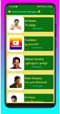 Tamil Comedy & Punch Dialogues Screen Shot 2