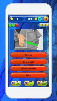 Anatomia Humana Teste Quiz Screen Shot 0