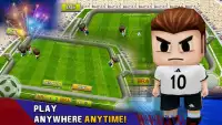 Blocky World Cup 2018: Mini Football Game Screen Shot 2